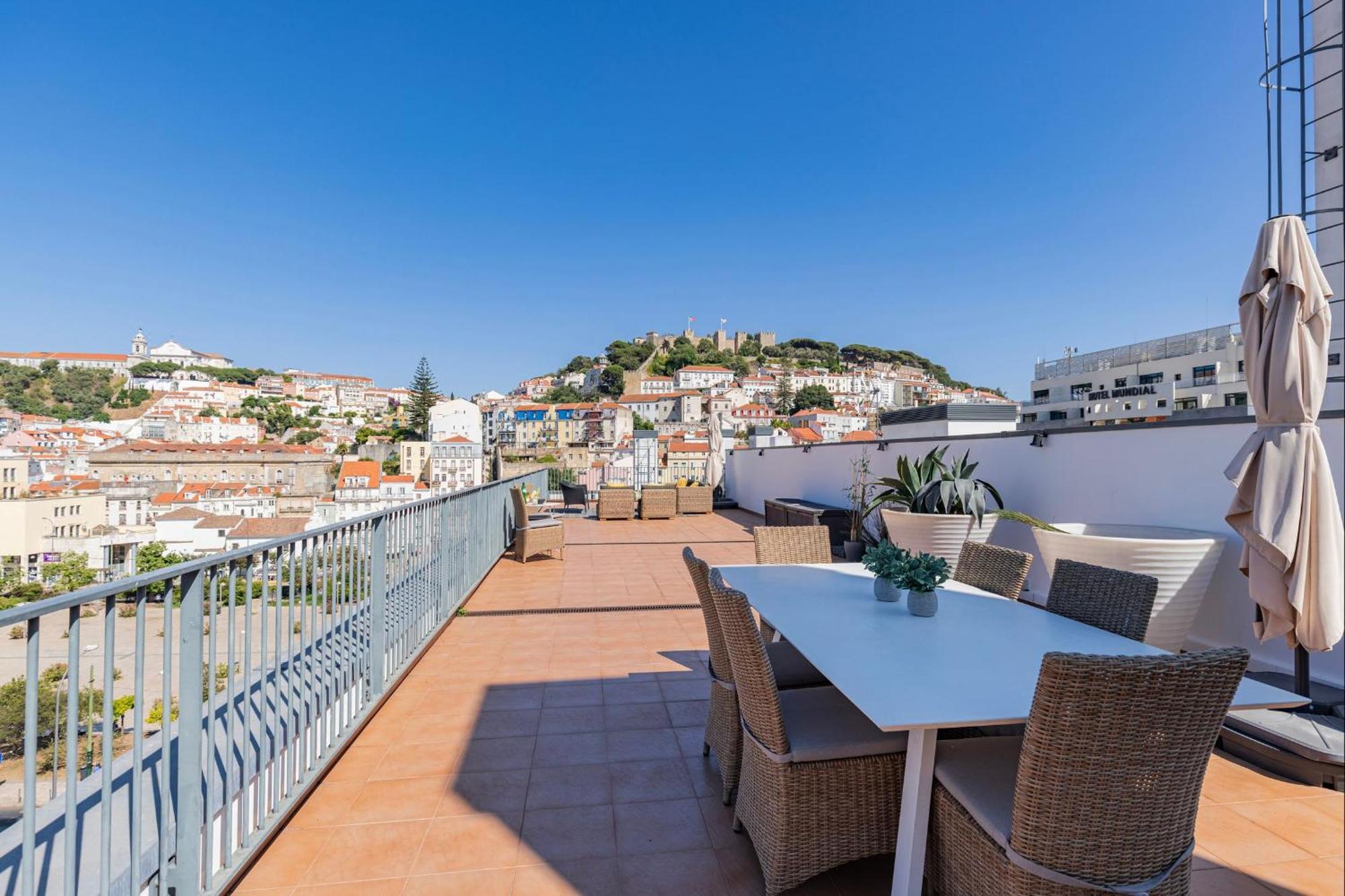 Lovelystay - Breathtaking Panorama - Luxurious Penthouse! Lisboa Exterior foto